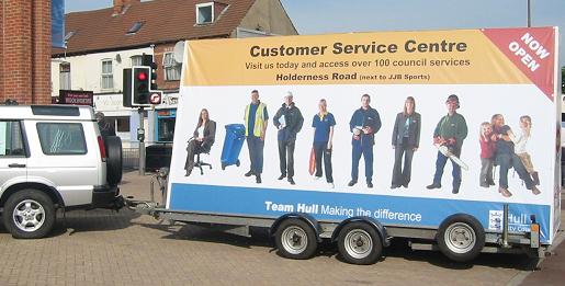 Click to view Hull Customer Services Portal